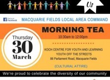 30 March organised  by Macquarie Fields LAC - NSW Police 